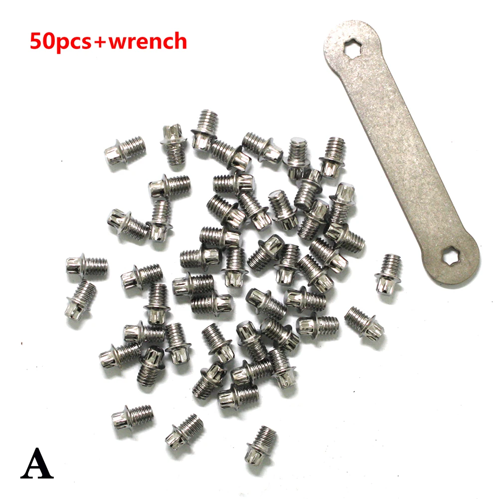 Bicycle Pedal Bolts M4 Accessories Hot Sale Bicycle Pedal Pins Non-Slip With Wre - £132.16 GBP
