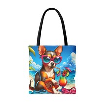 Tote Bag, Dog on Beach, Tenessee, Tote bag, 3 Sizes Available, awd-1250 - £22.37 GBP+