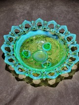 Opalescent.Applied/Green.Candybowl.C.1970 - £39.74 GBP
