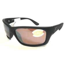 Costa Sunglasses Jose JO 01 Matte Blackout Silver Brown Mirror 580P Lenses - $148.79