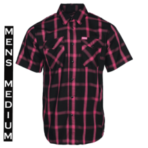 Dixxon Flannel - Fight Bamboo S/S Shirt - Men&#39;s M - Breast Cancer Awareness - $59.39