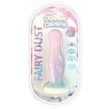 Cotton Candy Fairy Dust 5.7 in. Silicone/TPE Dildo - £31.13 GBP