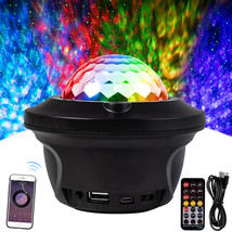 Bluetooth Speaker Rgb Led Stage Light Strobe Disco Party Dj Ball Lamp W/ Remote - £26.73 GBP