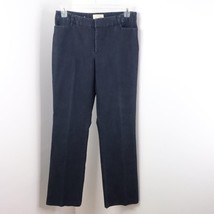 St. John&#39;s Bay Women&#39;s 12 Classic Fit Bootcut Dark Wash Denim Stretch Blue Jeans - £9.19 GBP