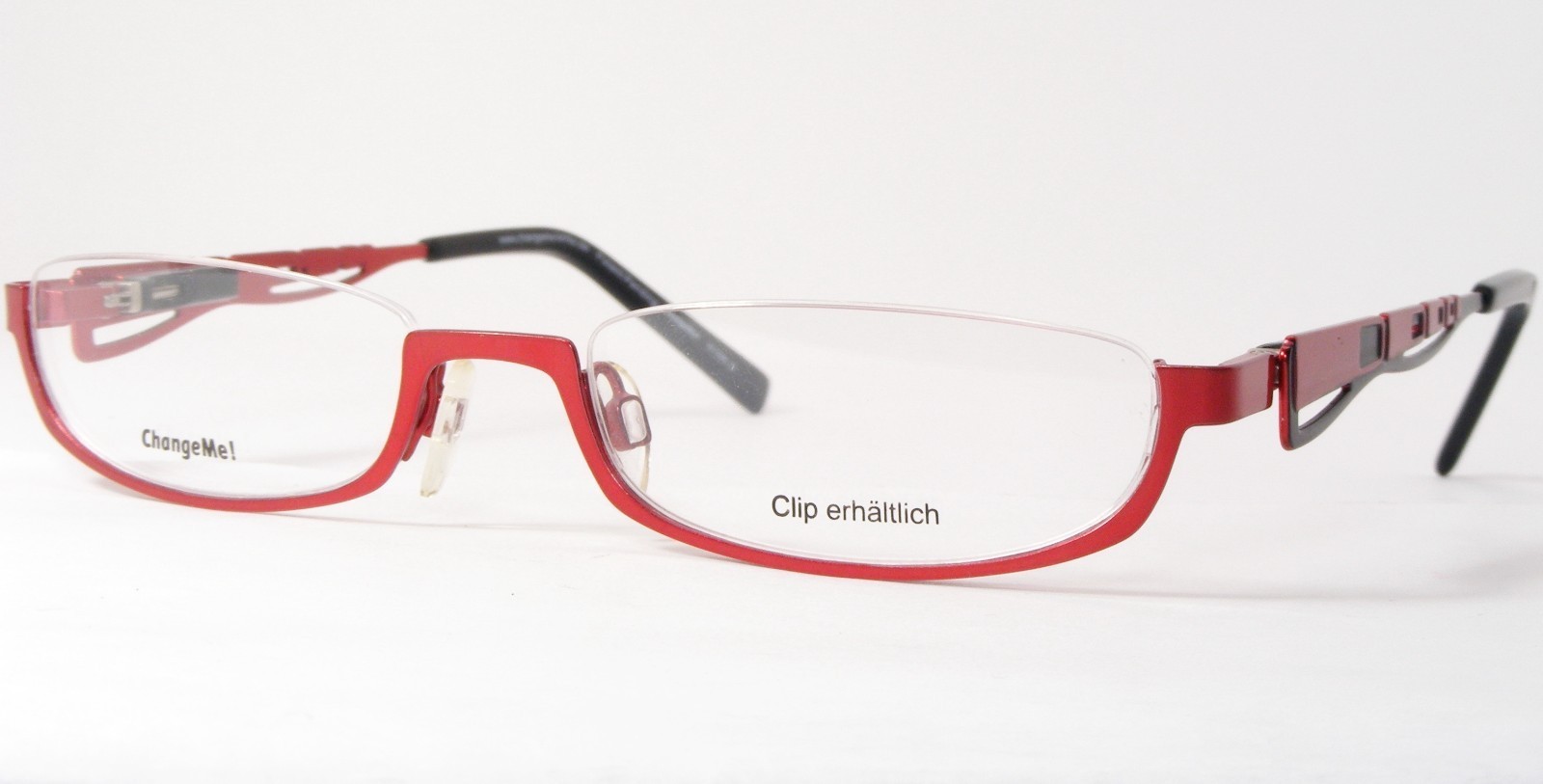 Changeme! 1830-1 8194-3 Candy Rot / Schwarz Unique Brille 50 18 135mm - $115.80