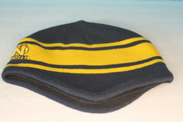 NOTRE DAME FIGHTING IRISH  NAVY Yellow KNIT WINTER CAP HAT - £14.21 GBP