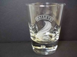 Baileys Irish Cream bubble base glass single swirl celtic knot white log... - $6.85
