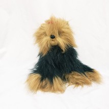 Yappy Yorkshire Terrier Realistic Ty Beanie Buddies Plush Stuffed Animal 9" 2004 - $18.80
