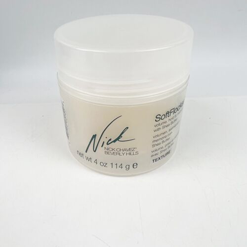 NEW Nick Chavez Soft Flocker Volume & Hold Texture Hair Styling Cream 4 oz - $69.99