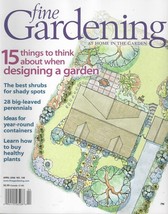 Tauntons Fine Gardening April 2006 Issue 108 15 Things to Think About Designing - £3.28 GBP