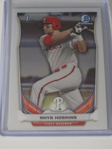 2014 Bowman Chrome Draft Picks #CDP122 Rhys Hoskins Phillies Baseball Card - $11.99