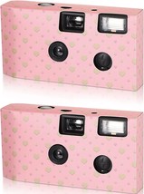 A Two-Pack Of Disposable Cameras For Weddings, 34Mm Single-Use Cameras With - £32.83 GBP