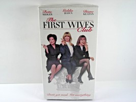 The First Wives Club (VHS 1997) Bette Midler Goldie Hawn Diane Keaton New Sealed - £3.90 GBP
