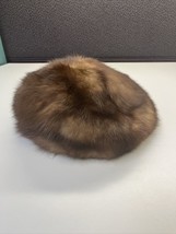 Brown Fur Hat Designed by Lora - £18.75 GBP