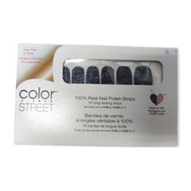 Color Street Long Lasting Nail Polish Strips Manicure FMG096 Moon River  - £9.38 GBP