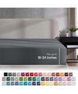 Extra Deep Pocket Queen Fitted Sheet Only, 18&quot; to 24&quot; Soft Microfiber Fi... - €29,13 EUR