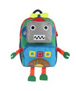 Cartoon Robot Shape Backpack School Bag for Children - £16.46 GBP
