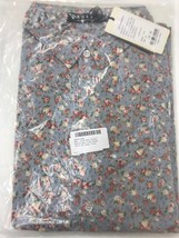 SSLR Men&#39;s Floral Cotton Casual Long Sleeve Hawaiian Shirt X-Large Grey - $12.73