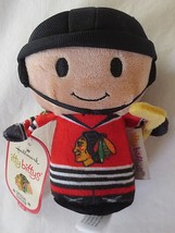 Hallmark Itty Bittys NHL Chicago Blackhawks Hockey Player Plush Special Edition - £6.45 GBP