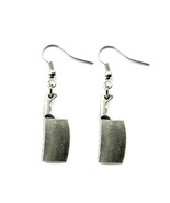 CLEAVER EARRINGS 1.7&quot; Kitchen Meat Knife Chopped Chef Punk Rock Hallowee... - €6,87 EUR