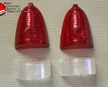 1955 Chevy Belair 210 150 Nomad Taillight Backup Lenses Set New - $42.01