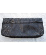 Donald J Pliner Leather or Lambskin Clutch Bag Textured Jungle Stripe Ha... - £18.09 GBP