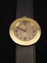 Wrist Watch Bord a&#39; Bord French Uni-Sex Solid Bronze, Genuine Leather B25 - $129.95