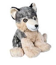 Teddy Mountain Wild Wolf w/ a Free Tee Shirt DIY Stuffed Plush Teddy Bear Birthd - £18.31 GBP
