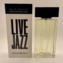 Live Jazz Ysl Eau De Toilette 100 Ml 3.3 Oz Vintage Rare - New In Box - £195.74 GBP