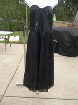 Nwt City Chic Luxe Gorgeous Black Sequin Dress L/20 - $89.99