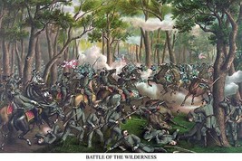 Battle of the Wilderness - Art Print - £17.57 GBP+