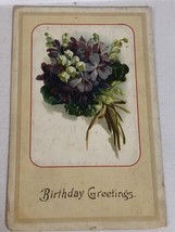 1909 Happy Birthday Postcard Antique Ohio - £3.94 GBP