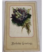 1909 Happy Birthday Postcard Antique Ohio - £3.87 GBP