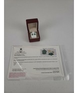 14k Gold 2-in-1 Flower Earrings- Diamond (.17ct) Agate Petals (1.12ct) A... - £747.29 GBP