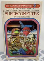 Choose Your Own Adventure 39 SUPERCOMPUTER 1984 Vintage 1st Edition - £12.65 GBP