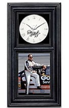 Bradford Exchange Forever The Man: Decorative Dale Earnhardt Wooden Wall Clock - £79.63 GBP