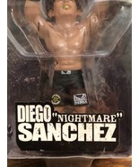 UFC Diego Nightmare Sanchez Fighting Action Figure Round-5 Series-3 *BRA... - £7.19 GBP