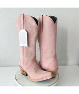 Lane Gallatin Womens Cowboy Boots 9 Pink Cowgirl Western Mid Calf Pointe... - $384.20 CAD