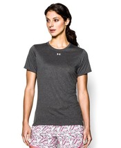 Under Armour Women&#39;s UA Locker T-Shirt Carbon Heather X-Small - $40.76