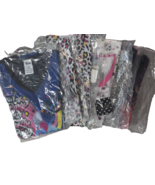 Cherokee Printed Scrub Tops - Assorted Kinds and Sizes - XXS-2XL Wholesa... - $989.99