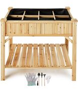 Idzo Raised Garden Bed with Legs, Durable Elevated Ergonomic Wooden Plan... - $2,909.27 MXN