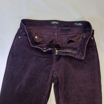 Buffalo David Bitton Women 8/29 Icon Mid Rise Slim Sculpt Purple Corduroy Pants  image 15