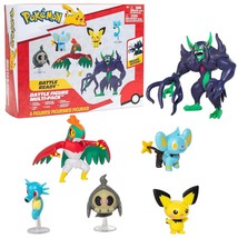 Pokmon Battle Ready Figure Set with Deluxe Action Grimmsnarl, 6 Pieces - Include - £51.10 GBP