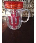 University Of Indiana Tumbler With Lid For Straw - $25.15