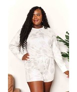 Double Take Floral Long Sleeve Top and Shorts Loungewear Set - $19.80