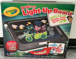 Crayola Dry Erase LIGHT-UP Board Dual Sided - £31.25 GBP