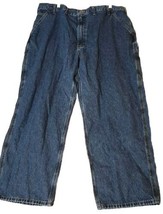 Carhartt Loose Original Fit work Dungaree Denim Blue Jeans Pants 44 x 30 NWT - £23.54 GBP