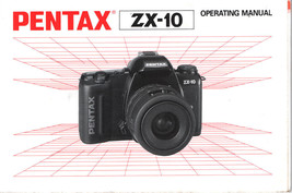 PENTAX ZX-10 OPERATING MANUAL INSTRUCTIONS BOOK ENGLISH JAPAN 569772 1996 - £7.85 GBP