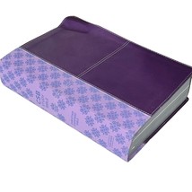 CSB Study Bible by Holman Purple LeatherTouch - £33.77 GBP