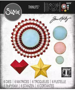 NIP Sizzix - Vault Rosettes Thinlits 666567 Tim Holtz - $20.28 CAD